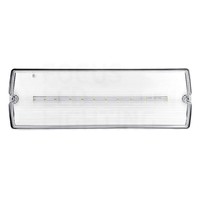 Lightexpert LED Noodverlichting Opbouw - incl. accu en testknop - IP65 - 3W - 24/48V