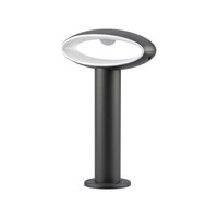 LED Sokkellamp Salem - 9W - 3000K - IP54 - 30cm - Antraciet Lightexpert LED Sokkellamp Salem - 9W - 3000K - IP54 - 30cm - Antraciet