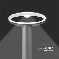LED Sokkellamp Salem - 9W - 3000K - IP54 - 30cm - Antraciet Lightexpert LED Sokkellamp Salem - 9W - 3000K - IP54 - 30cm - Antraciet