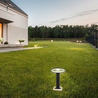 LED Sokkellamp Salem - 9W - 3000K - IP54 - 30cm - Antraciet Lightexpert LED Sokkellamp Salem - 9W - 3000K - IP54 - 30cm - Antraciet