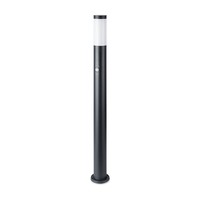 Lightexpert LED Sokkellamp Dally XL Incl. Bewegingssensor - E27 Fitting - IP44 - 110cm - Zwart