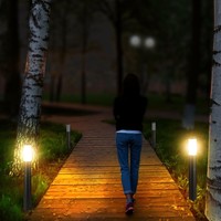 LED Sokkellamp Dally L Incl. Bewegingssensor - E27 Fitting - IP44 - 80cm - Zwart Lightexpert LED Sokkellamp Dally L Incl. Bewegingssensor - E27 Fitting - IP44 - 80cm - Zwart