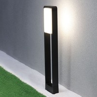 Samsung LED Sokkellamp Carol - 10W - 4000K - IP65 - 80cm - Zwart Lightexpert Samsung LED Sokkellamp Carol - 10W - 4000K - IP65 - 80cm - Zwart