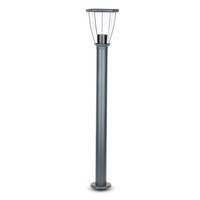 LED Sokkellamp Kelly Klassiek - E27 Fitting - IP44 - 80cm - Zwart Lightexpert LED Sokkellamp Kelly Klassiek - E27 Fitting - IP44 - 80cm - Zwart