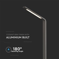 LED Sokkellamp Sally - 7W - 4000K - IP65 - 80cm - Zwart Lightexpert LED Sokkellamp Sally - 7W - 4000K - IP65 - 80cm - Zwart