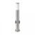 LED Sokkellamp Dally M Incl. Bewegingssensor en 2 Stopcontacten - E27 Fitting - IP44 - 60cm - RVS