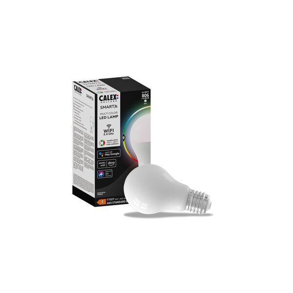 Calex Calex Smart Lamp Softline - E27 - 7W - 806 Lumen - 2200K - 4000K