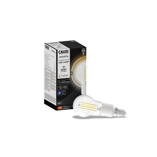 Calex Calex Smart Lamp - E14 - 4,5W - 450 Lumen - 1800K - 3000K