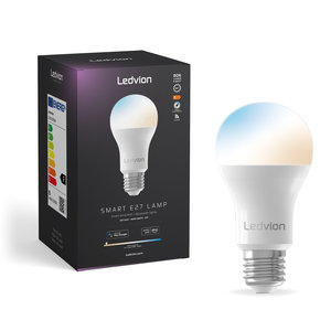 Smart CCT E27 LED Lamp - 2700-6500K - Wifi - Dimbaar - 8W