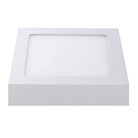 Lightexpert LED Plafondlamp  - Vierkant - 18W - 1450 Lumen - IP20 - 6000K  - Wit - 227 x 227 x 35 mm
