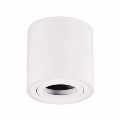 LED Opbouwspot - Rond - Wit - Kantelbaar - Excl. GU10 spot