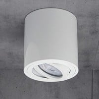 Lightexpert LED Opbouwspot - Rond - Wit - Kantelbaar - IP20 - Excl. GU10 spot
