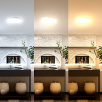 LED Plafondlamp - 12W - Lichtkleur instelbaar - IP20 - 1200 Lumen - Ø26 cm Lightexpert LED Plafondlamp - 12W - Lichtkleur instelbaar - IP20 - 1200 Lumen - Ø26 cm