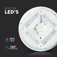 LED Plafondlamp - 24W - Lichtkleur instelbaar - IP20 - 2600 Lumen - Ø35 cm Lightexpert LED Plafondlamp - 24W - Lichtkleur instelbaar - IP20 - 2600 Lumen - Ø35 cm