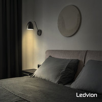 Ledvion 10x Dimbare E27 LED Lampen - 8.8W - 2700K - Voordeelverpakking