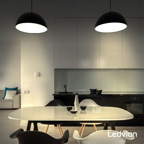 Ledvion 10x Dimbare E27 LED Lampen - 8.8W - 2700K - Voordeelverpakking