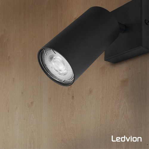 Ledvion 10x Dimbare GU10 LED Spots - 5W - 4000K - 345 Lumen - Full Glass - Voordeelpak