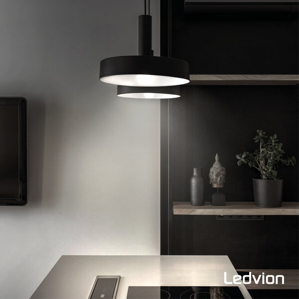 Ledvion 10x Dimbare E27 LED Lampen - 8.8W - 4000K -  Voordeelverpakking