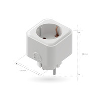 Smart Wifi Stekker - Slim Stopcontact Ledvion Smart Wifi Stekker - Slim Stopcontact