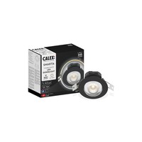 Calex Calex Smart LED Inbouwspots 5W - CCT - 345 Lumen - Ø85 mm - Zwart