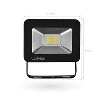 Osram LED Breedstraler 10W – 1200 Lumen – 4000K - Quick Connector - 5 Jaar garantie Ledvion Osram LED Breedstraler 10W – 1200 Lumen – 4000K - Quick Connector - 5 Jaar garantie