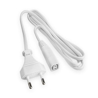 Netsnoer 1,5m - 220V - 2x0,75 mm² - incl. eurostekker - Shadowless serie Lightexpert Netsnoer 1,5m - 220V - 2x0,75 mm² - incl. eurostekker - Shadowless serie