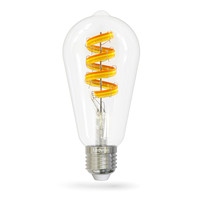 Ledvion Smart RGB+1800K E27 LED Lamp Filament  - Wifi - Dimbaar -  5W