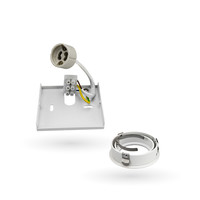 LED Opbouwspot - Vierkant - Wit - Kantelbaar - IP20 - Excl. GU10 spot Lightexpert LED Opbouwspot - Vierkant - Wit - Kantelbaar - IP20 - Excl. GU10 spot
