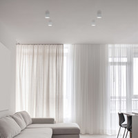 Dimbare LED Opbouwspot - Vierkant - Wit - 5W - 2700K - Kantelbaar - IP20 Lightexpert Dimbare LED Opbouwspot - Vierkant - Wit - 5W - 2700K - Kantelbaar - IP20