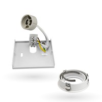 Smart LED Opbouwspot - Vierkant - Wit - 5W - RGBWW - Kantelbaar - IP20 Lightexpert Smart LED Opbouwspot - Vierkant - Wit - 5W - RGBWW - Kantelbaar - IP20