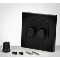 LED DUO Dimmerknop - Zwart Lightexpert LED DUO Dimmerknop - Zwart