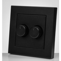 LED DUO Dimmerknop - Zwart Lightexpert LED DUO Dimmerknop - Zwart