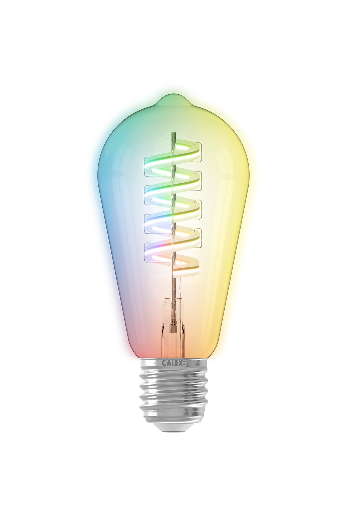 bescherming spoelen weggooien Calex Smart RGB+1800K E27 LED Lamp Filament - Wifi - Dimbaar - 4.9W -  Lightexpert.nl