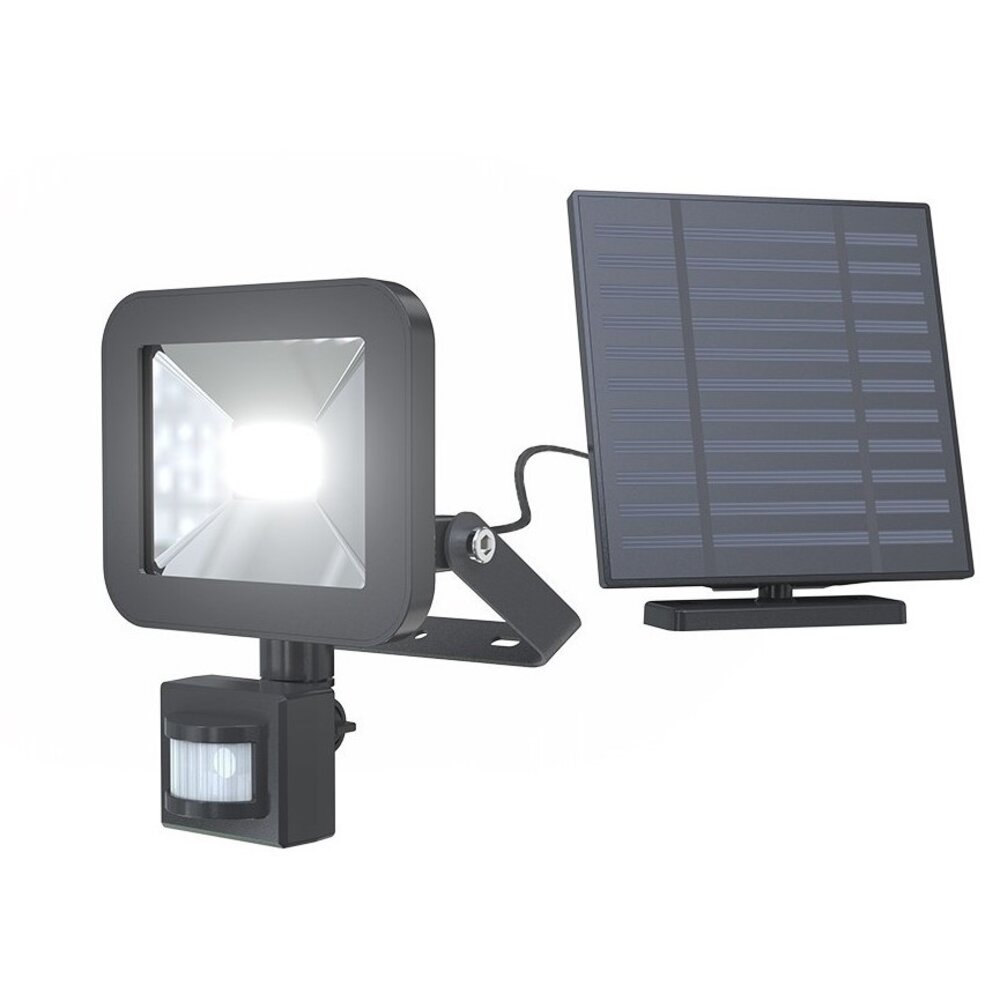 Calex Calex LED Breedstraler Solar met sensor 12W - 800 Lumen - IP44 - 6000-7000K