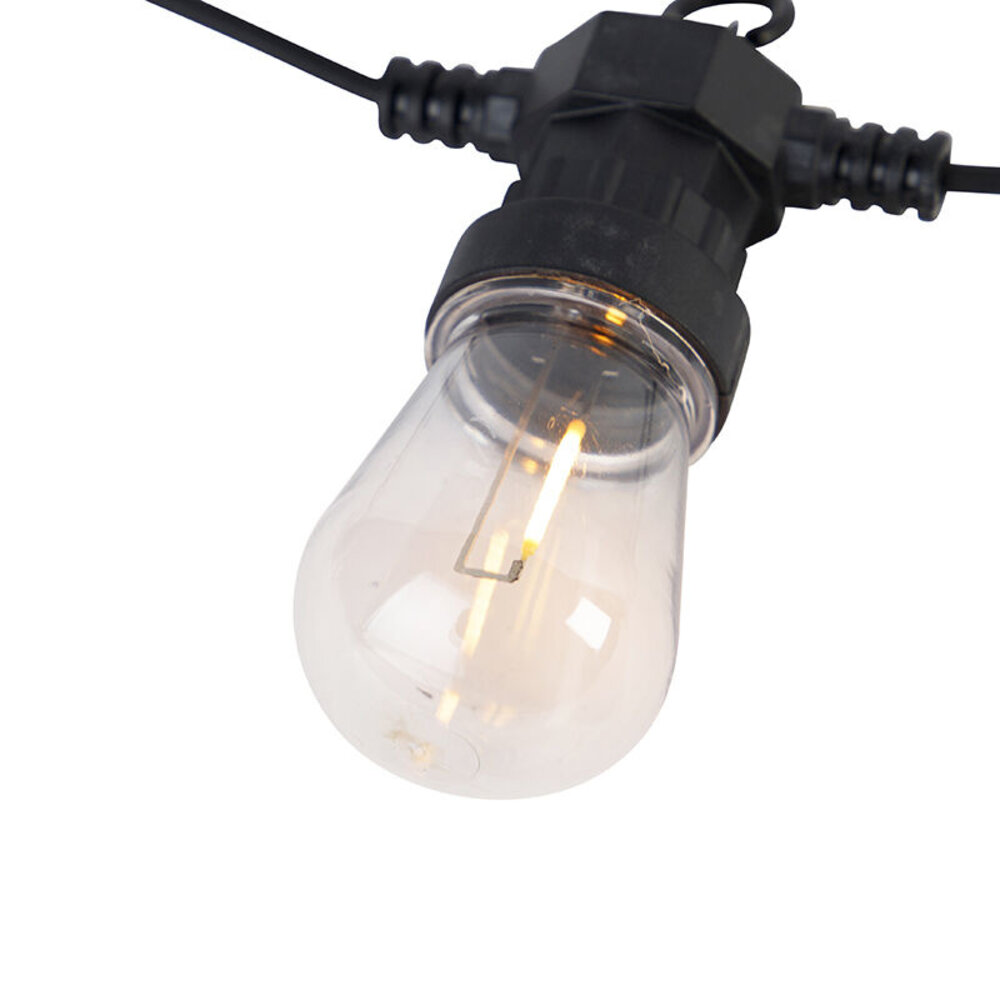 Calex Calex LED Prikkabel 10m - 1.8W - 1800K - IP44  - Incl. LED lampen