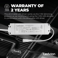 Ledvion LED Driver Dimbaar voor LED Panelen 0-10V