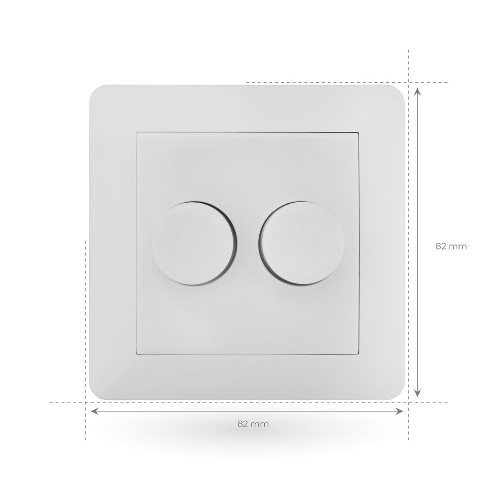 Ledvion LED DUO Dimmerknop - Druk/Draai