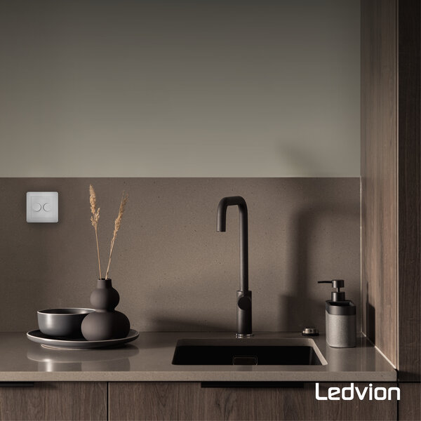 Ledvion LED DUO Dimmerknop - Druk/Draai