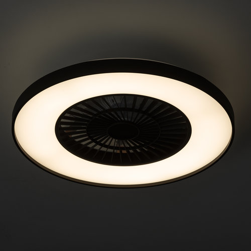 Lightexpert LED Plafondlamp met ventilator - Dimbaar - 3800 Lumen  - IP20 - 60W  - 2000K/4000K