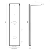 Niko Buitenstopcontact Paal - 2 Stopcontacten - 1 Wartel - IP55 - 50cm Niko Niko Buitenstopcontact Paal - 2 Stopcontacten - 1 Wartel - IP55 - 50cm