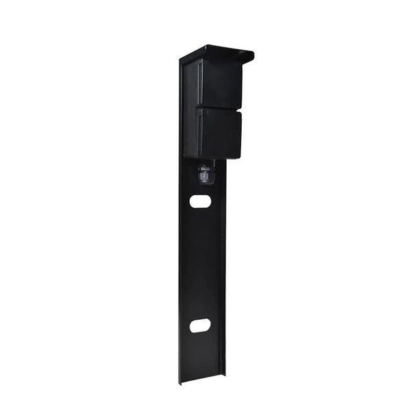 Niko Buitenstopcontact met Niko Schakelmateriaal - 2 Stopcontacten - 1 Wartel - IP55 - 65cm