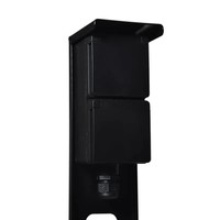 Niko Buitenstopcontact met Niko Schakelmateriaal - 2 Stopcontacten - 1 Wartel - IP55 - 65cm