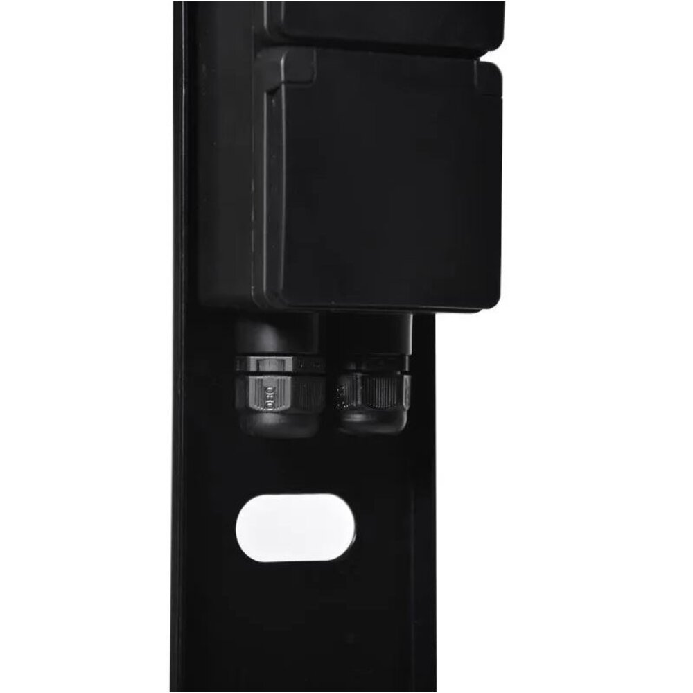 Niko Buitenstopcontact met Niko Schakelmateriaal - 3 Stopcontacten - 2 Wartels - IP55 - 65cm