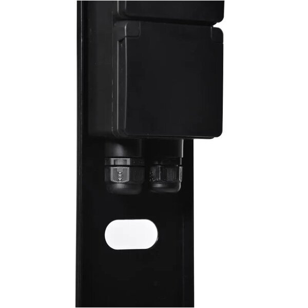 Niko Buitenstopcontact met Niko Schakelmateriaal - 3 Stopcontacten - 2 Wartels - IP55 - 65cm