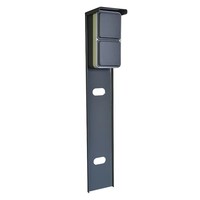 Buitenstopcontact - Hager Berker Schakelmateriaal - 2 Stopcontacten - IP55 - 65cm Hager Berker Buitenstopcontact - Hager Berker Schakelmateriaal - 2 Stopcontacten - IP55 - 65cm