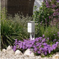 Buitenstopcontact - Niko Schakelmateriaal - 2 Stopcontacten - 1 Wartel - IP55 - 50cm Niko Buitenstopcontact - Niko Schakelmateriaal - 2 Stopcontacten - 1 Wartel - IP55 - 50cm