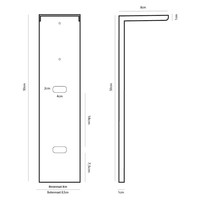 Niko Buitenstopcontact Paal - 2 Stopcontacten - 2 Wartels - IP55 - 50cm Niko Niko Buitenstopcontact Paal - 2 Stopcontacten - 2 Wartels - IP55 - 50cm