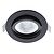 LED Inbouwspots Zwart - 5W – IP54 – 2700K - Kantelbaar