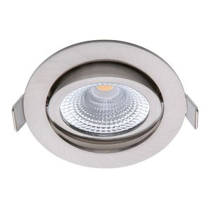 EcoDim LED Inbouwspots Nikkel - 5W – IP54 – 2700K - Kantelbaar LED Inbouwspots Nikkel - 5W – IP54 – 2700K - Kantelbaar