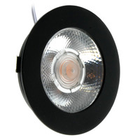 LED Inbouwspots Zwart - 3W – IP54 – 2700K EcoDim LED Inbouwspots Zwart - 3W – IP54 – 2700K